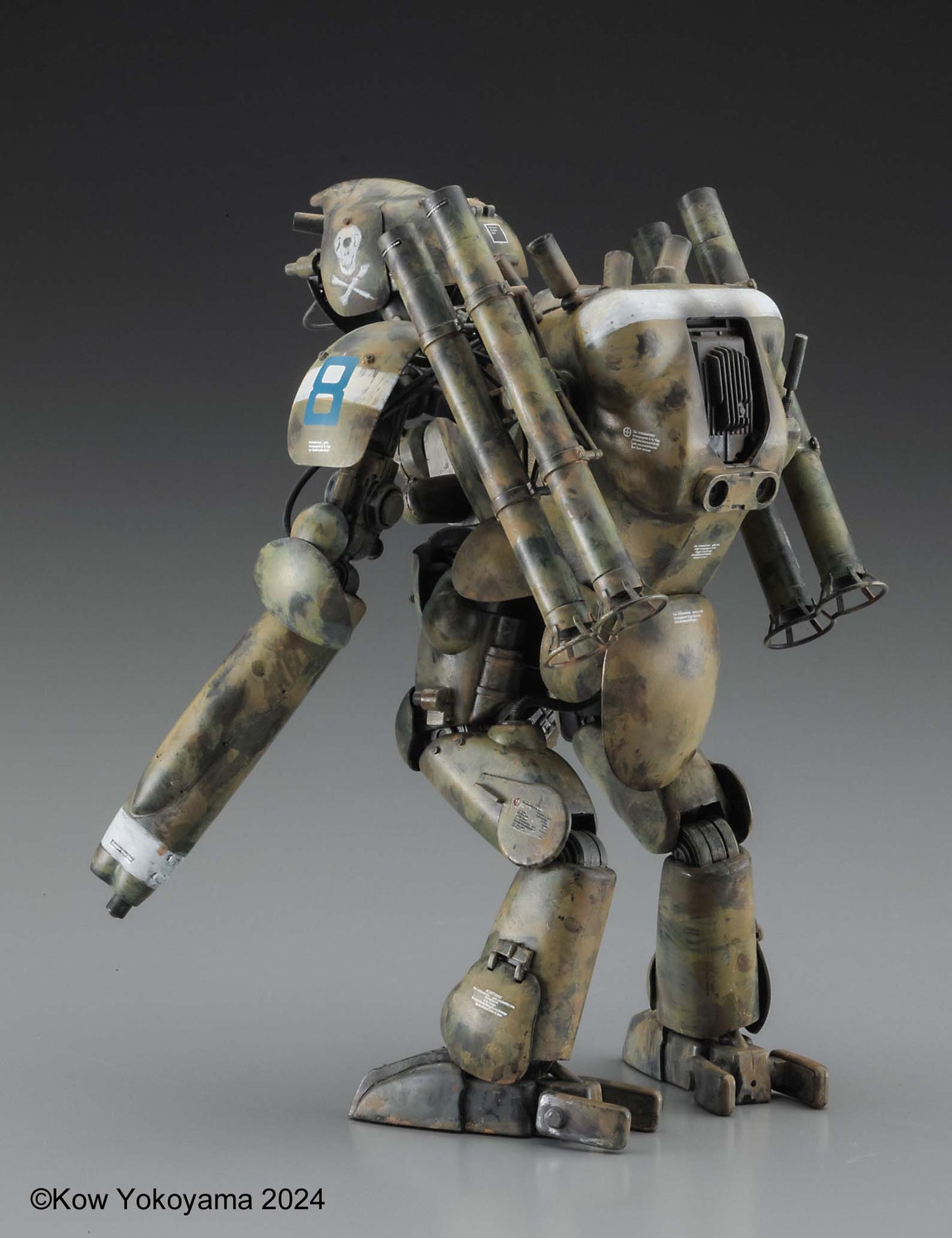 Hasegawa 1/20 Maschinen Krieger Humanoid Unmanned Interceptor Großer Hund Ausf.M "MASKENBALL"