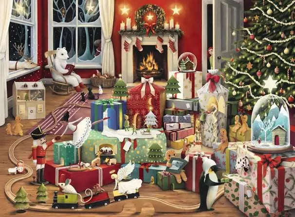 RAVENSBURGER 500PC - ENCHANTED CHRISTMAS