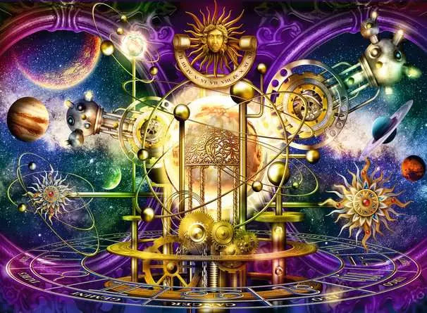 RAVENSBURGER 500PC - GOLDEN SOLAR SYSTEM