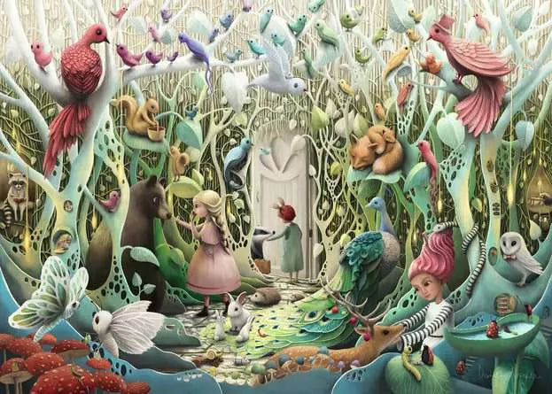 RAVENSBURGER 1000PC - THE SECRET GARDEN