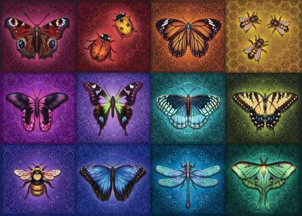 RAVENSBURGER 1000PC - WINGED THINGS