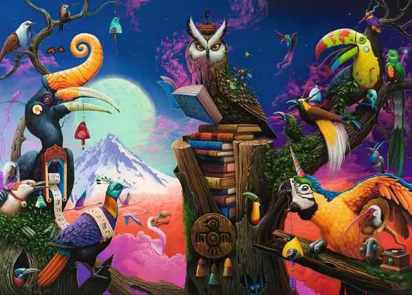 RAVENSBURGER 1000PC - DULK - SONGS OF EXTINCT BIRDS