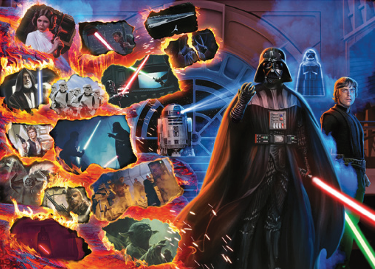 RAVENSBURGER 1000PC - STAR WARS VILLAINOUS: DARTH VADER