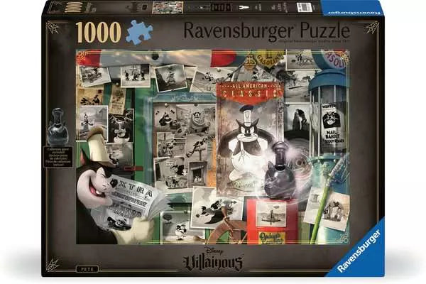 RAVENSBURGER 1000PC - DISNEY VILLAINOUS: PETE