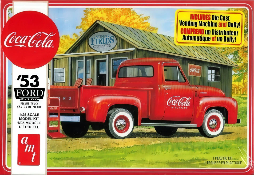 AMT 1/25 Coca-Cola '53 Ford F-100 Pickup Truck