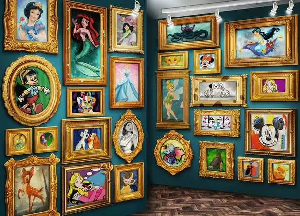 RAVENSBURGER 9000PC - DISNEY MUSEUM