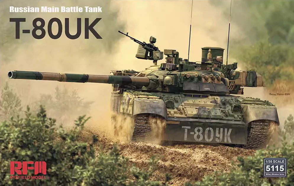 Ryefield 1/35 Russian T-80UK Main Battle tank