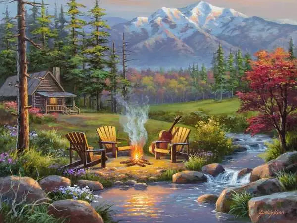 RAVENSBURGER 750PC - RIVERSIDE LIVINGROOM