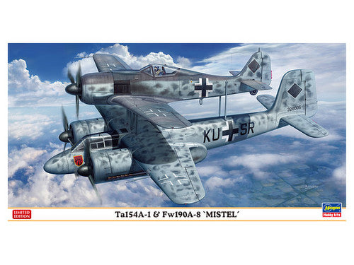 Hasegawa 02193 1/72 TA154A-1 & FW190A-8