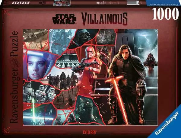 RAVENSBURGER 1000PC - STAR WARS VILLAINOUS: KYLO REN