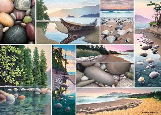 RAVENSBURGER 1000PC - CANADIAN COLLECTION: WEST COAST TRANQUILITY