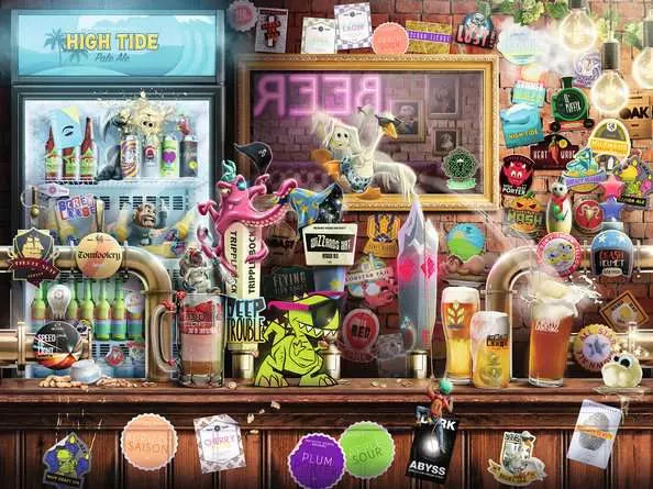 RAVENSBURGER 1500PC - CRAFT BEER BONANZA