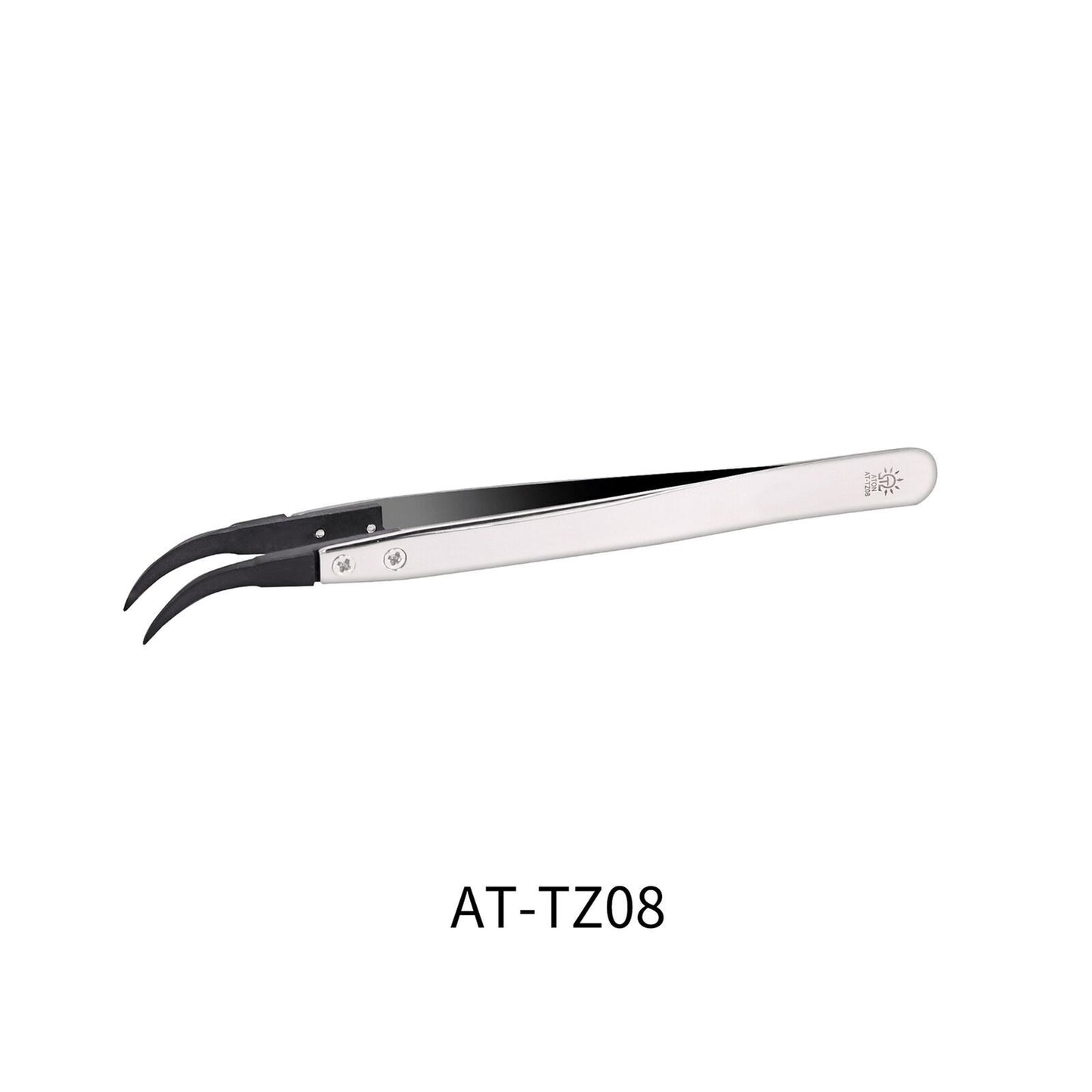 DSPIAE High Precision Stainless Steel Angled Tweezers