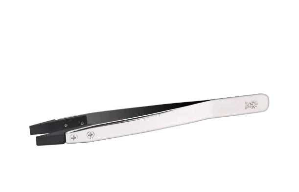 DSPIAE High Precision Stainless Steel Flat Tweezers