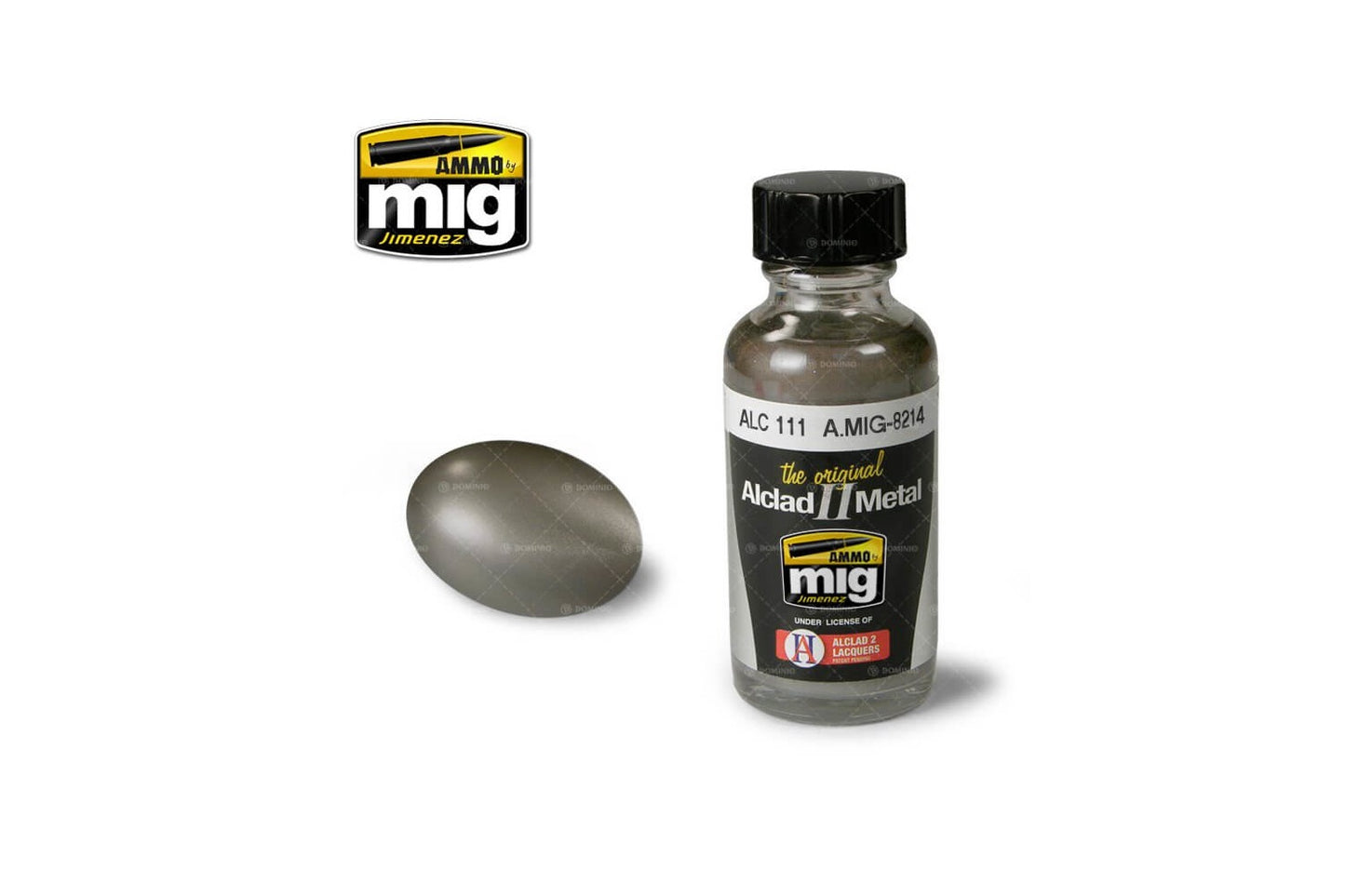 Ammo8214 Mig Magnesium Alclad Metallic Paint ALC111, 30ml