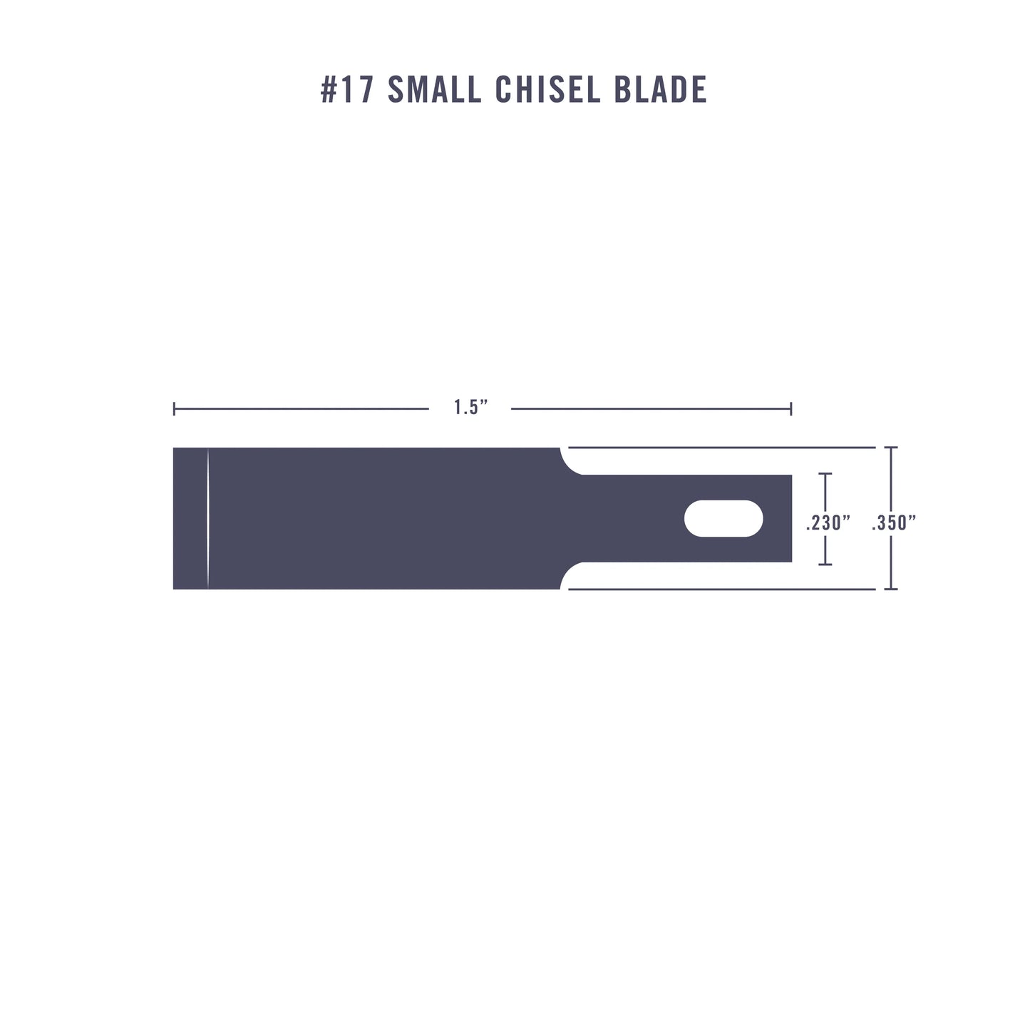 EXCEL 20017 #17 Chisel Edge Blade (5)