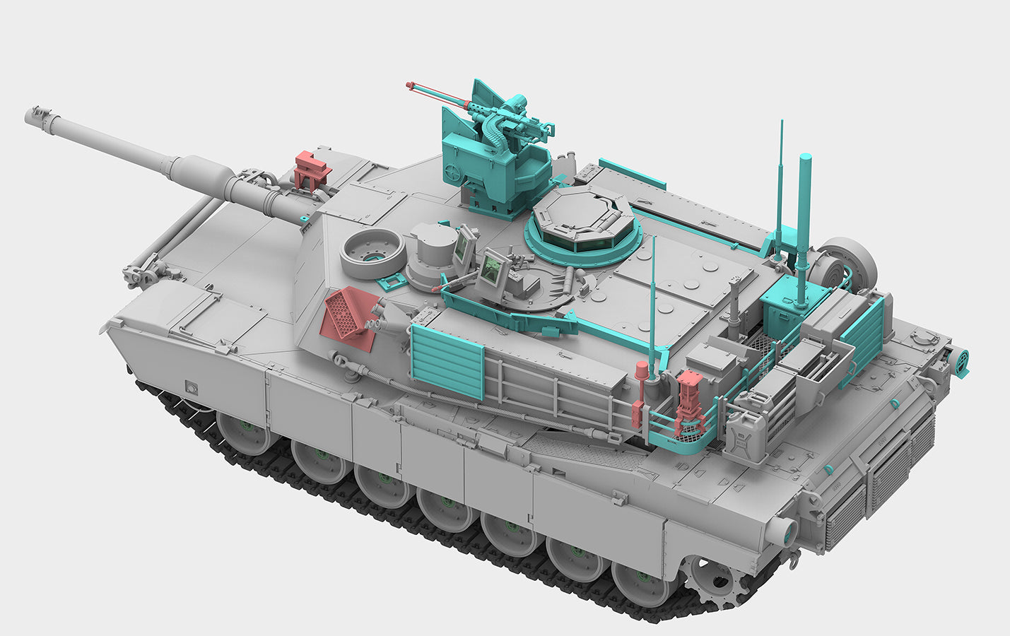 Ryefield 1/35 M1A2 Sep V2 Abrams
