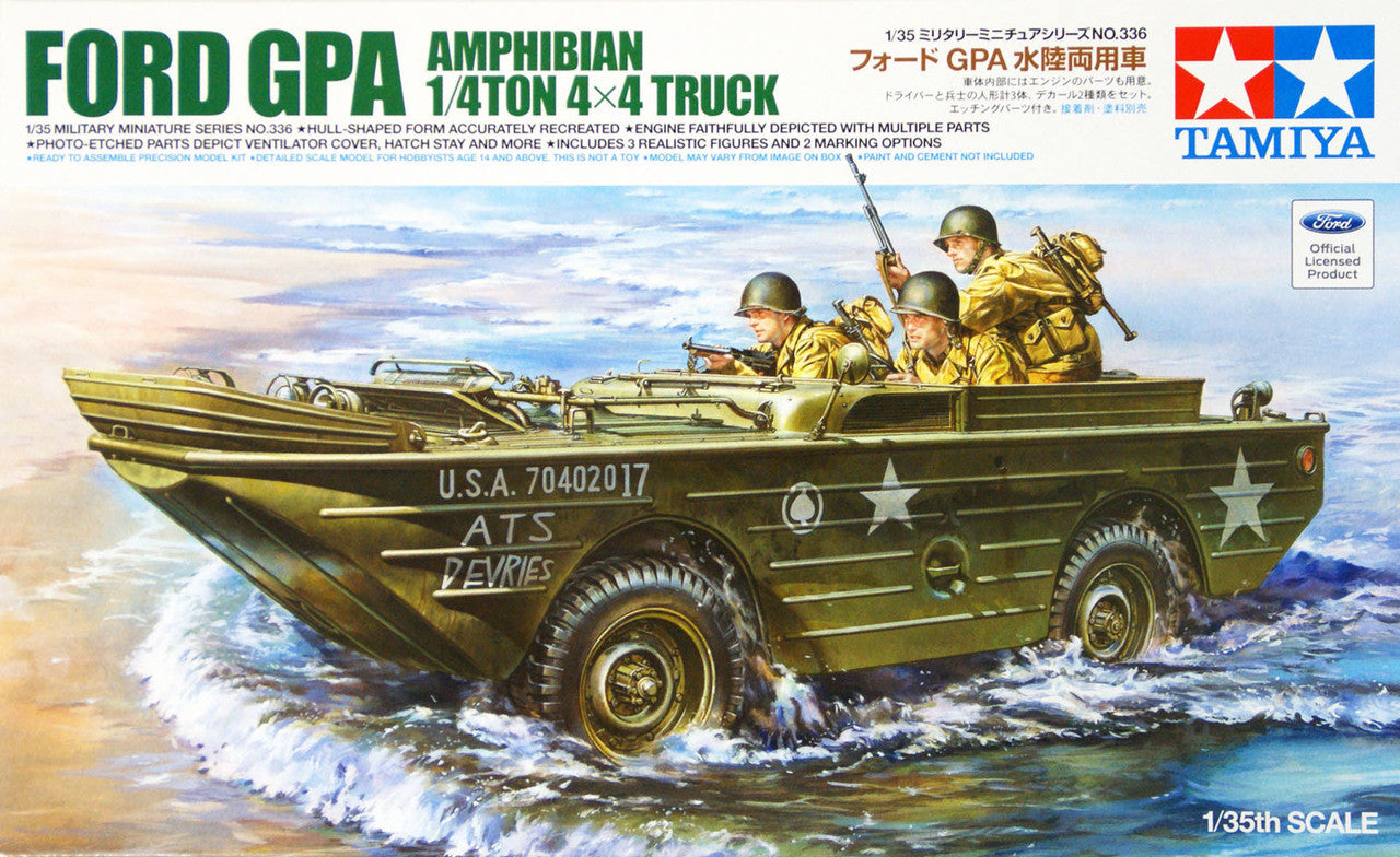 Tamiya 1/35 Ford GPA Amphibian 1/4Ton 4x4 Truck
