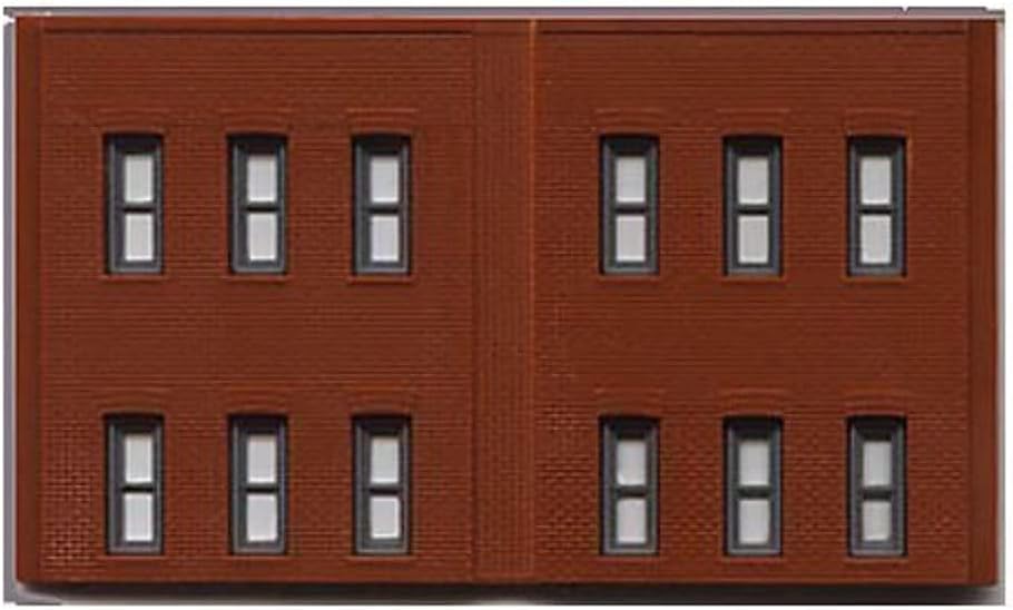 WOODLAND SCENICS WSC60122 - N DPM 2 Story Wall/12 Windows (3)
