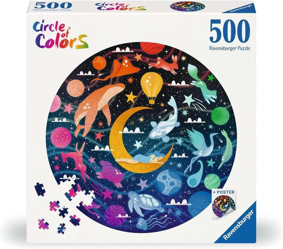 RAVENSBURGER 500PC - CIRCLE OF COLORS: DREAMS