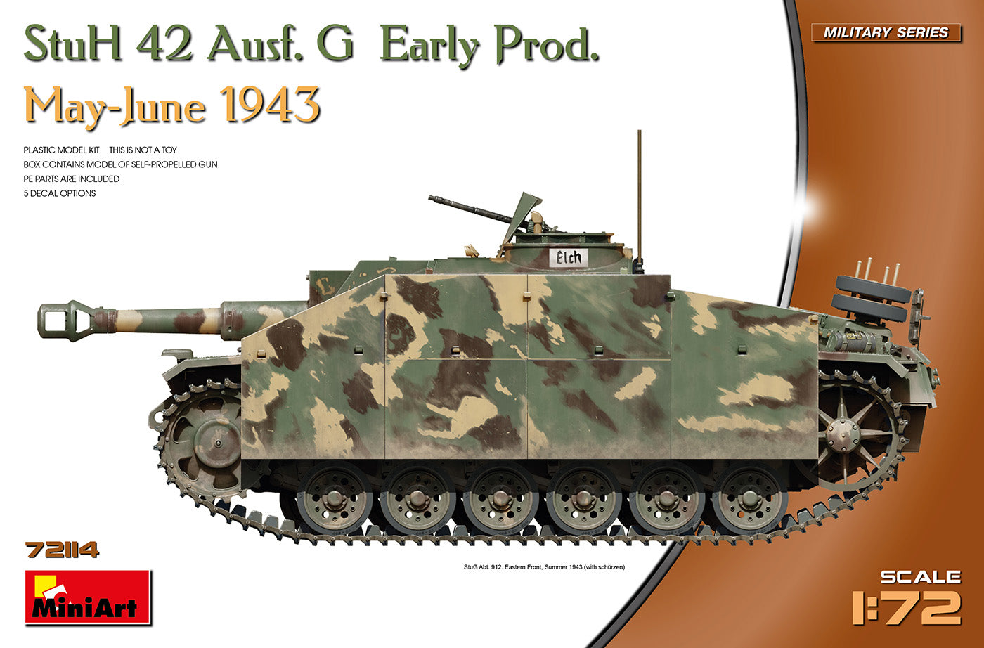 MiniArt 1/72 StuH 42 Ausf. G Early Prod