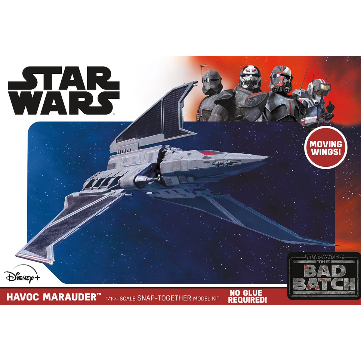 AMT 1/144 Star Wars Havoc Marauder Snap