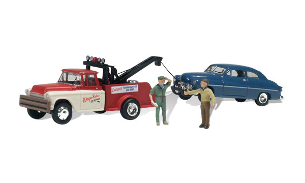 WOODLAND SCENICS Wayne Recker's Tow Service - HO Scale