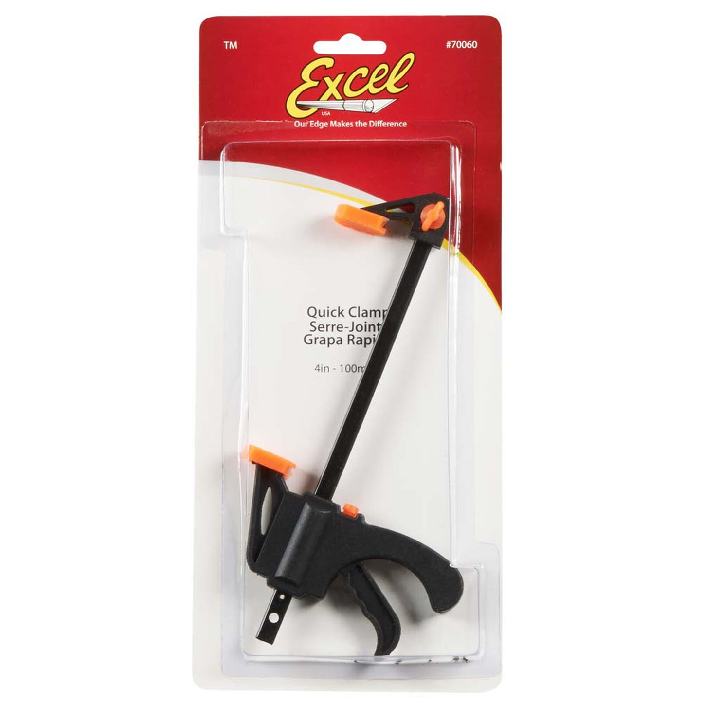 EXCEL Quick Release Speed Clamp, 4"