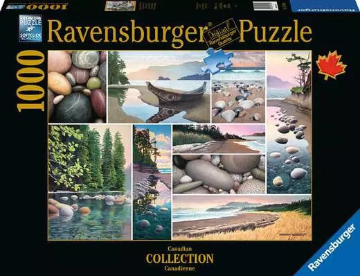 RAVENSBURGER 1000PC - CANADIAN COLLECTION: WEST COAST TRANQUILITY