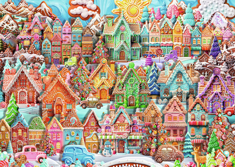 Ravensburger Christmas Cookie Village - 1000pcs