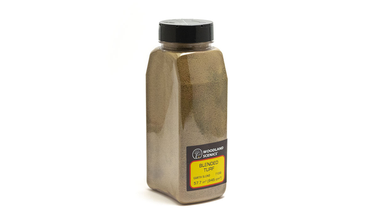 WOODLAND SCENICS Blended Turf Shaker Earth 50 ci