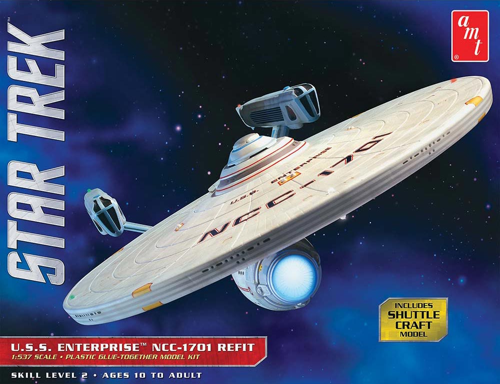 AMT 1/537 Star Trek USS Enterprise Refit