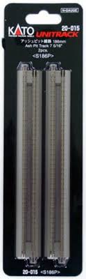Kato N 186mm 7-5/16" Straight Ash Pit (2) 20-015