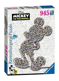 RAVENSBURGER 945PC - DISNEY - SHAPED MICKEY