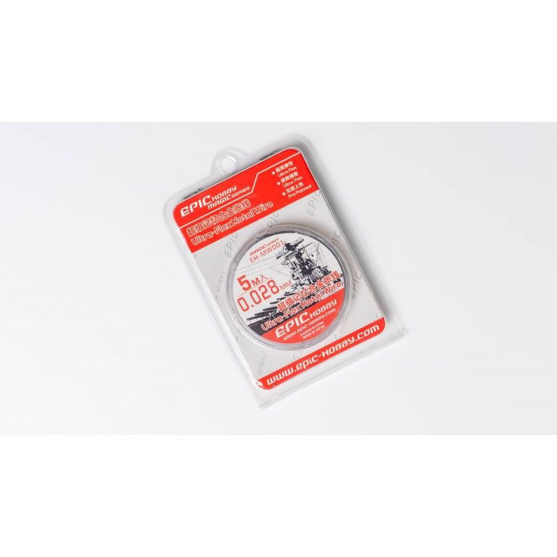 Epic Hobby Ultra-Flex Metal Wire 0.028mm x 5m