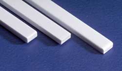 Styrene 6x10 HO Strips (10) By EVERGREEN SCALE MODELS