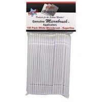 Microbrushe SuperFine White 100 Pack