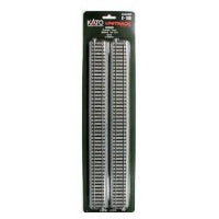 Kato 2-180 369mm (14 1/2') Straight Track S369 (4 pcs.) (HO scale)