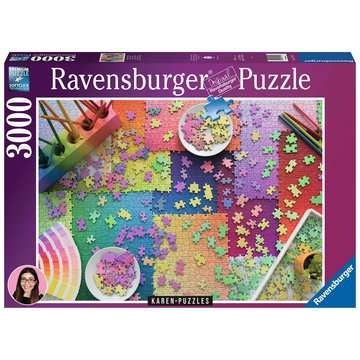 RAVENSBURGER 3000PC - PUZZLES ON PUZZLES