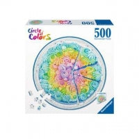 RAVENSBURGER 500PC - CIRCLE OF COLORS: RAINBOW CAKE