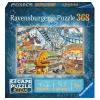 RAVENSBURGER 368PC - KIDS ESCAPE SERIES - AMUSEMENT PARK PLIGHT