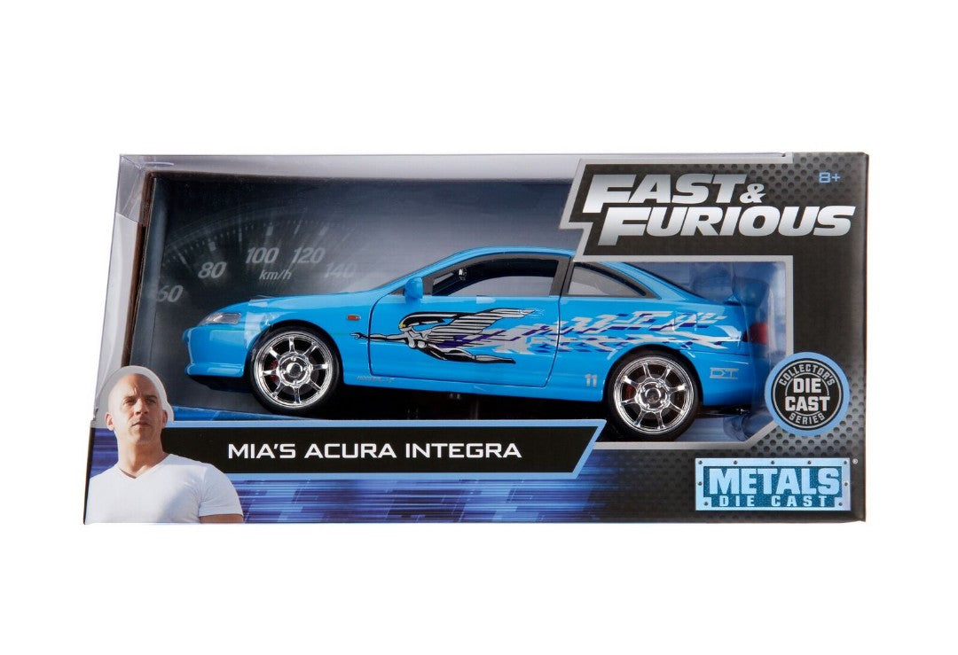 Jada 1/24 "Fast & Furious" Mia's Acura Integra - Blue