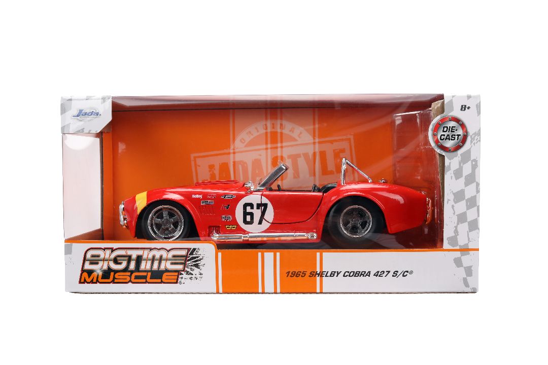 Jada 1/24 "BIGTIME Muscle" 1967 Shelby Cobra 427 S/C