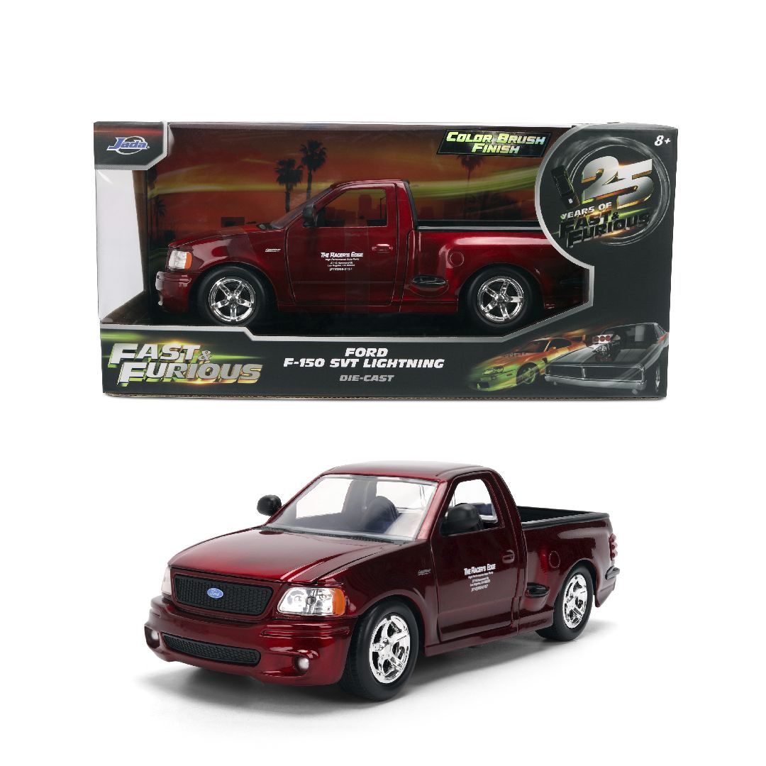 Jada 1/24 "Fast & Furious" Brian's Ford F-150 SVT - Color Brush