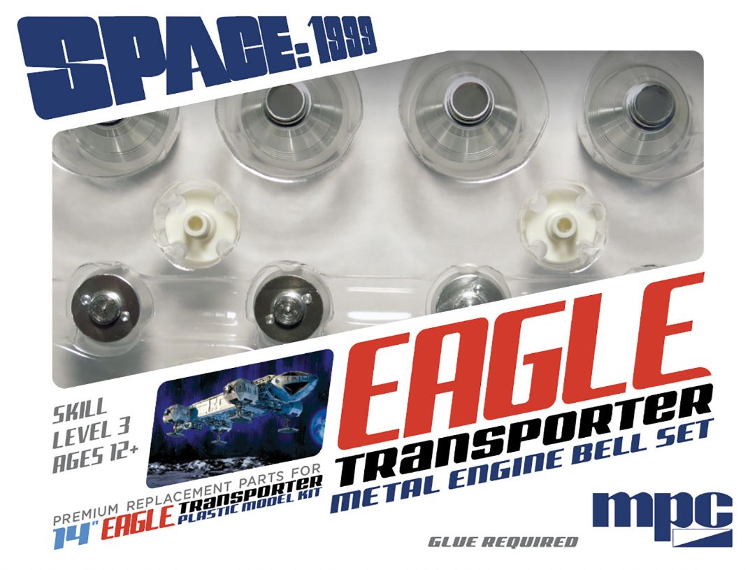 MPC 1/72 Space: 1999 Eagle Metal Engine Bell Set