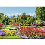 RAVENSBURGER 1000PC - BEAUTIFUL GARDENS: PARK OF VILLA PALLAVICINO STRESA, ITALY