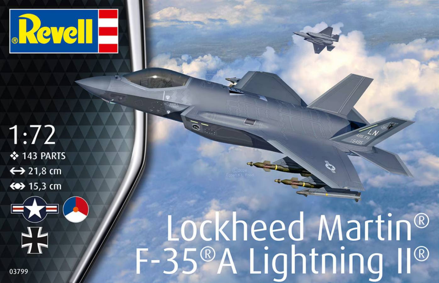 Revell 1/72 Lockheed Martin F-35A