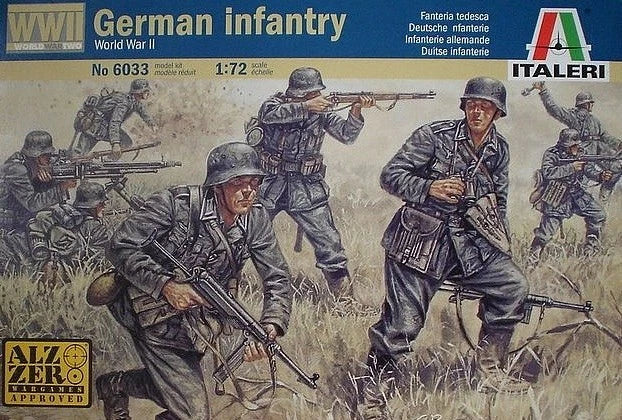 Italeri 1/72 WWII German Infantry