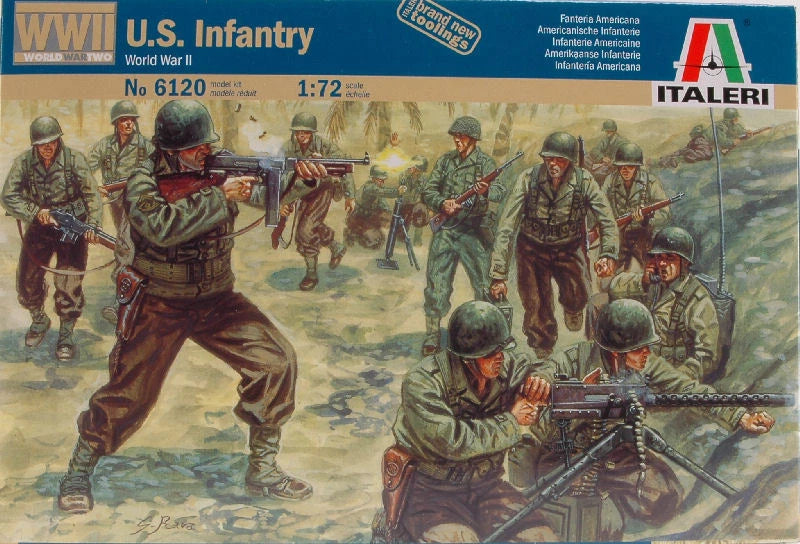 Italeri 1/72 WWII US Infantry