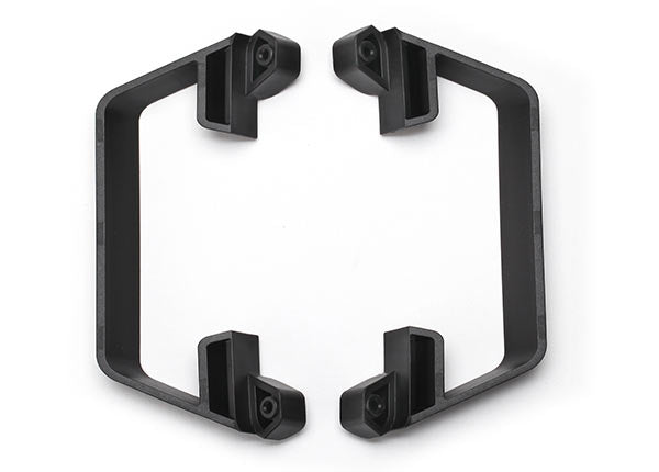 Traxxas 5833 Nerf bars, low CG (black)